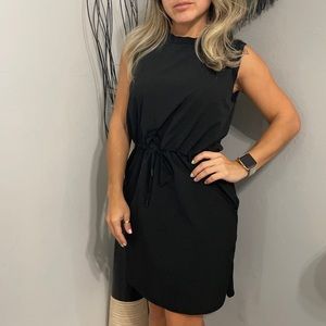 Woman Black Short Dress